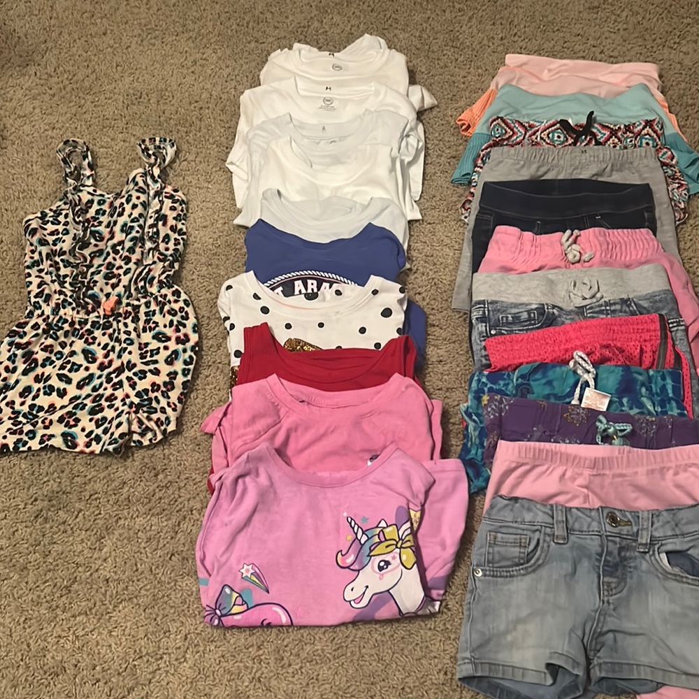 Girls size 4/5 summer clothes bundle!